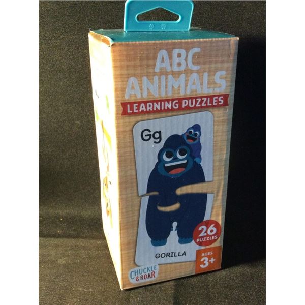 ABC animals learning puzzles