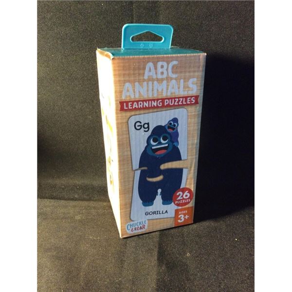 ABC animals learning puzzles