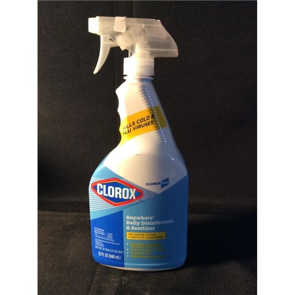 Clorox anywhere daily disinfectant and sanitizer