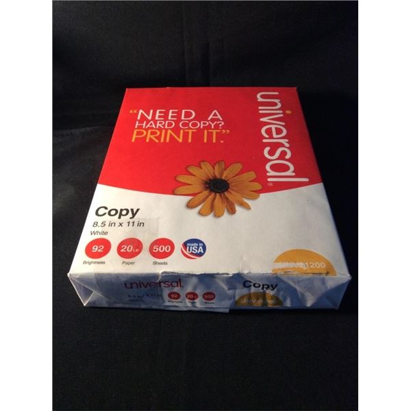 Universal white copy paper 500 sheets