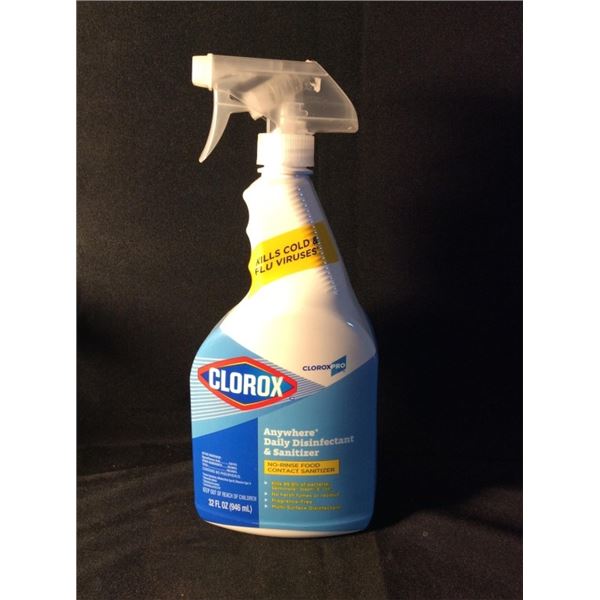 Clorox anywhere daily disinfected and sanitizer