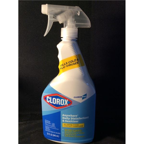 Clorox anywhere daily disinfected and sanitizer