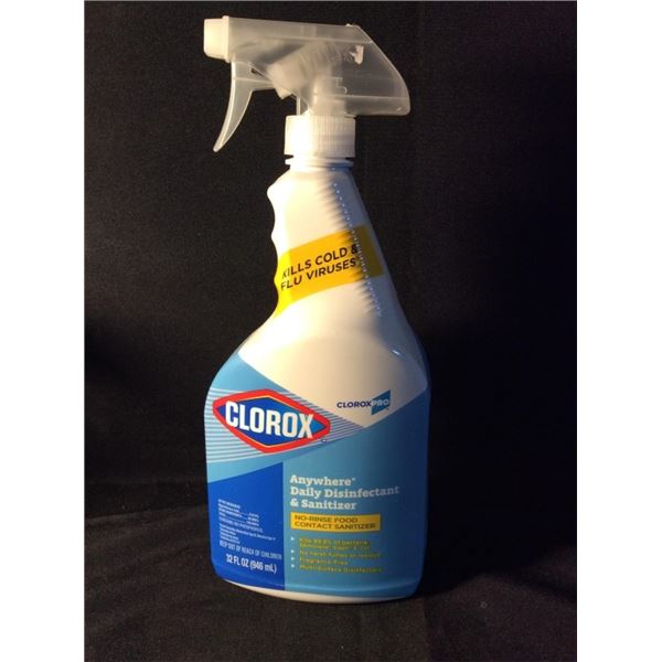 Clorox anywhere daily disinfected and sanitizer