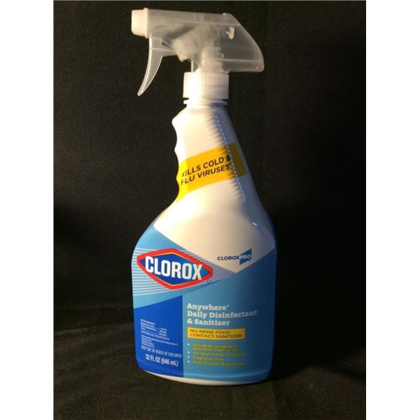 Clorox anywhere daily disinfected and sanitizer