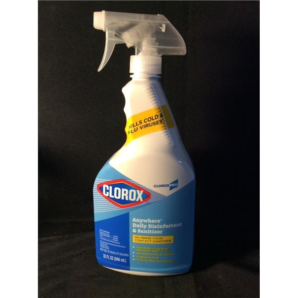 Clorox anywhere daily disinfected and sanitizer