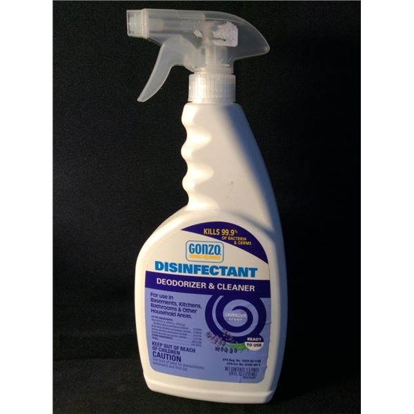 Gonzo  disinfectant deodorizer and cleaner