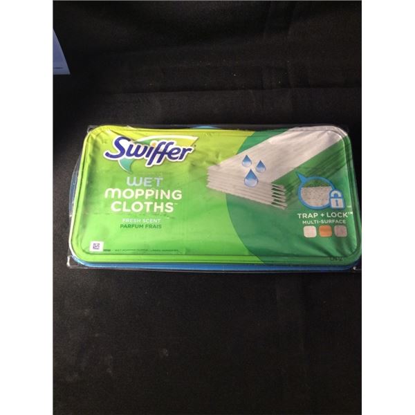 Swiffer wet mopping cloths