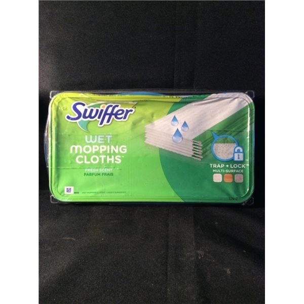 Swiffer wet mopping cloths