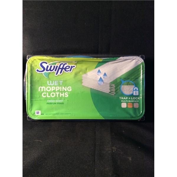 Swiffer wet mopping cloths