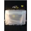 Image 1 : Rezipped leakproof reusable storage bags