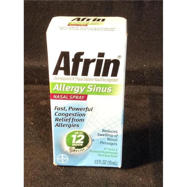 Afrin  allergy sinus nasal spray