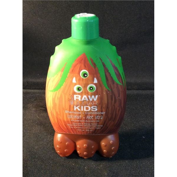 Raw sugar kids shampoo and conditioner coconut with aloe