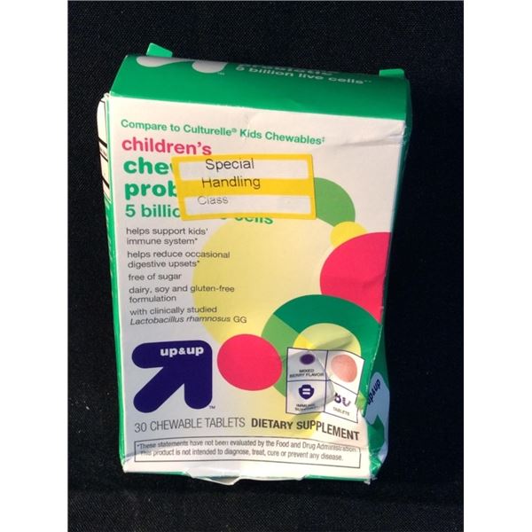 1 children’s chewable probiotic