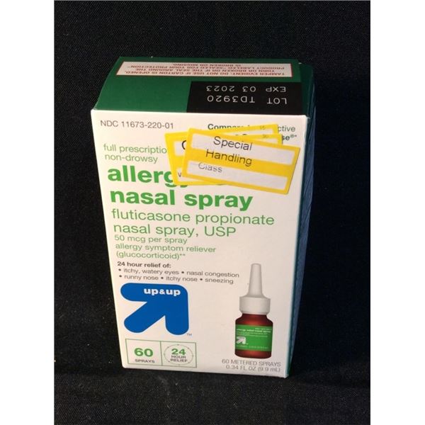 Allergy nasal spray