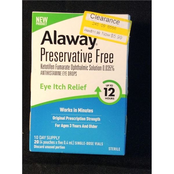 Alaway  eye itch relief