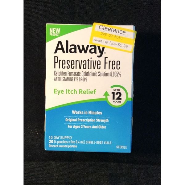 Alaway  eye itch relief