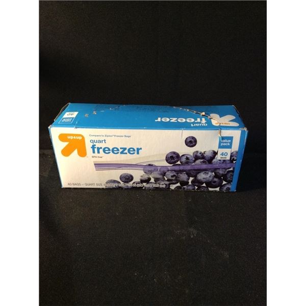 Quart freezer bags