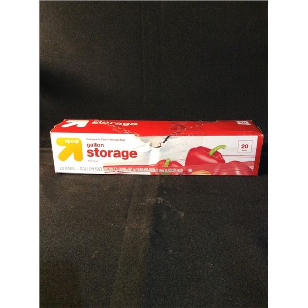 Gallon storage bags