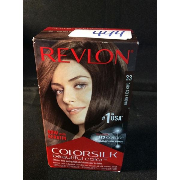 Revlon dark soft brown hair dye