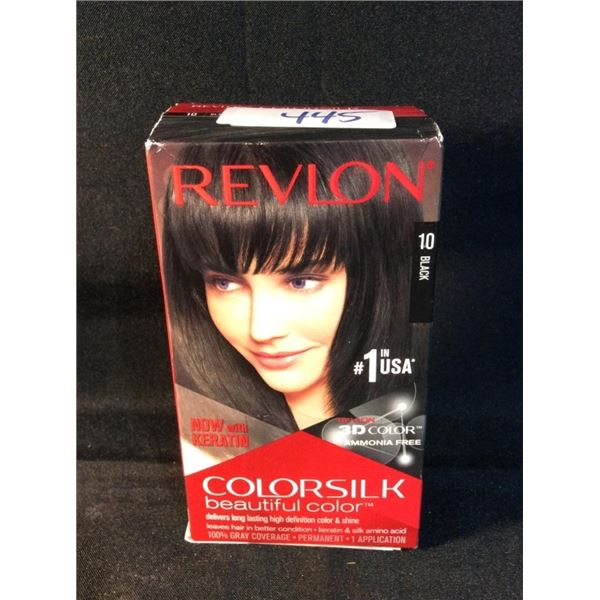 Revlon black hair dye