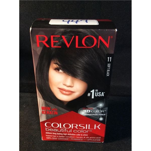 Revlon soft black hair dye