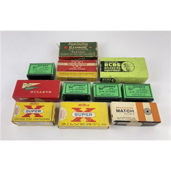 Collection of Reloading Bullets