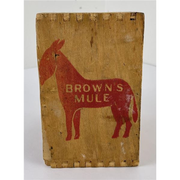 Brown's Mule Tobacco Box Missoula Montana