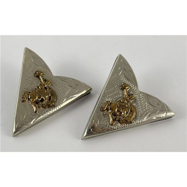 Ricardo Nickel Silver Cowboy Collar Tips