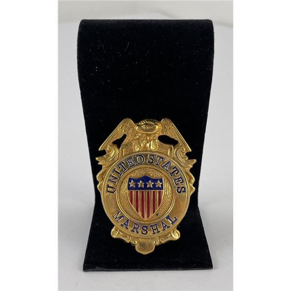 Antique United States Marshal Badge