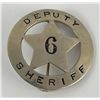 Image 1 : Antique Deputy Sheriff Police Star Badge