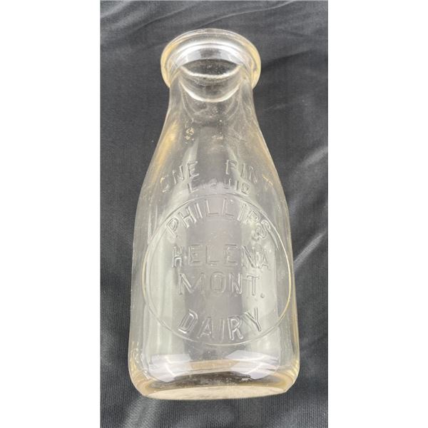 Phillips Helena Montana Dairy Milk Bottle