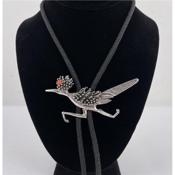 Southwest Roadrunner Bolo Tie