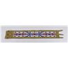 Image 1 : Native American Indian Beaded Bronc Belt