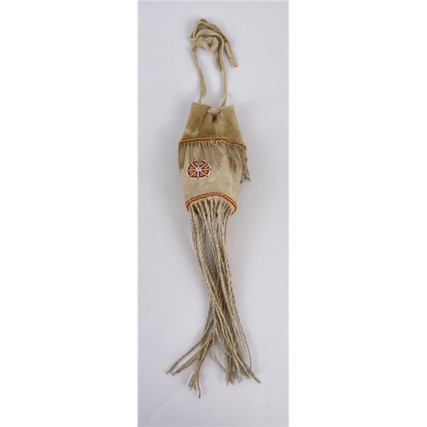 Plains Native American Indian Beaded Medicine Bag