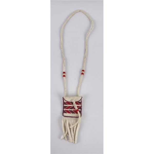 Native American Indian Beaded Strike A Light Bag