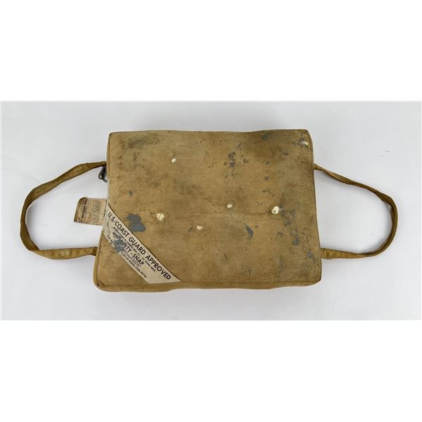 WW2 US Coast Guard Life Preserver Stearns