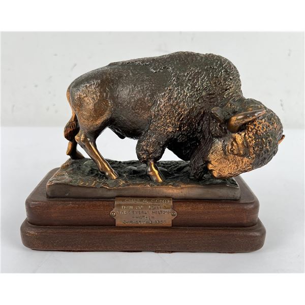Henry Van Wolf Buffalo Award Statue
