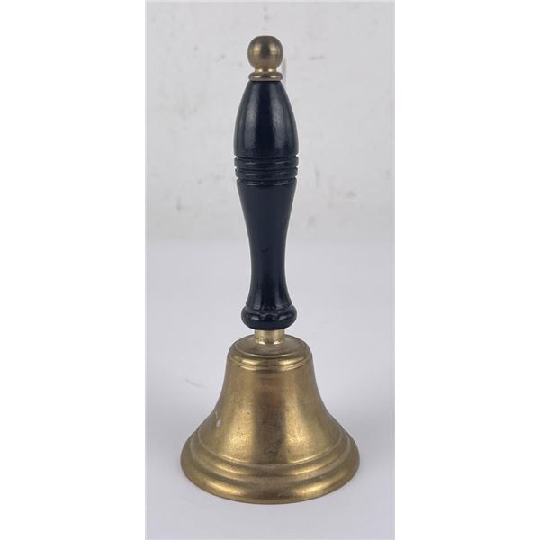 Antique Brass School Bell