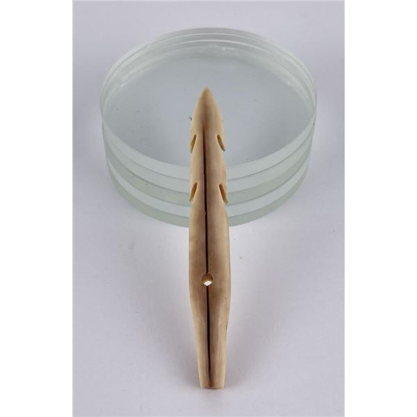Alaskan Inuit Eskimo Carved Spear Harpoon Point