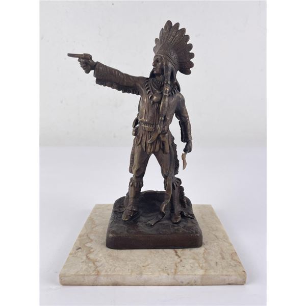 Carl Kauba Native American Indian Bronze