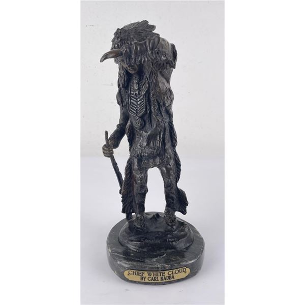 Carl Kauba Native American Indian Bronze