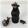 Image 1 : Pair of Rick Rowley Bear Figures
