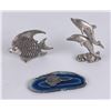 Image 1 : Collection of Pewter Sea Life