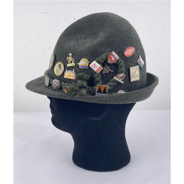 Vintage Wool German Hat