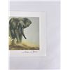 Image 3 : Andrew Bone Signed Elephant Print