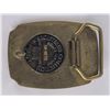 Image 5 : Bronze Montana Logger Belt Buckle