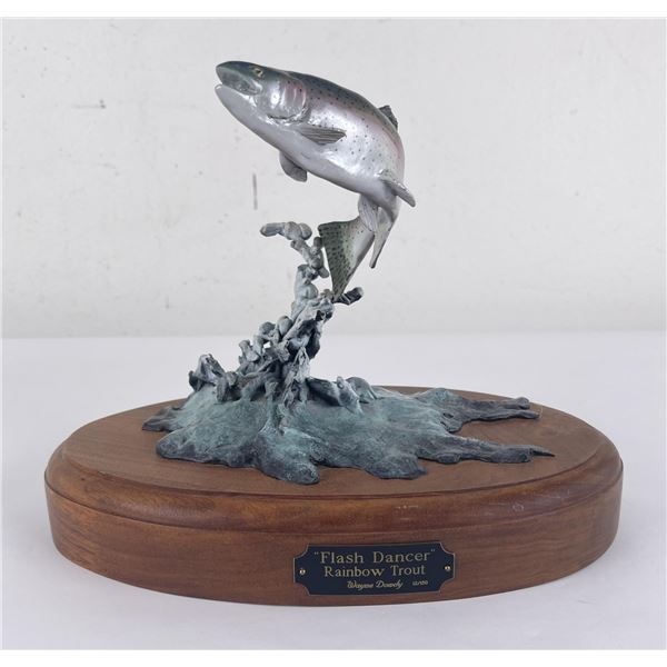 Wayne Dowdy Rainbow Trout Bronze