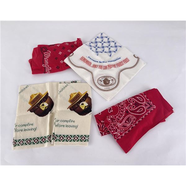 Smokey the Bear Bandanas Handkerchiefs