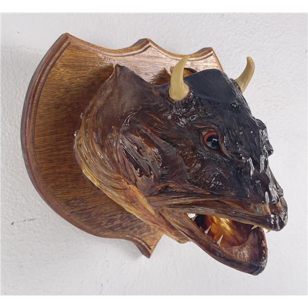 Alaska Taxidermy Bull Trout Head