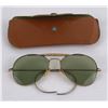 Image 1 : 1950s Pilot Aviator Sunglasses